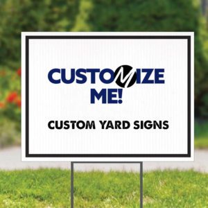 custom yard signs